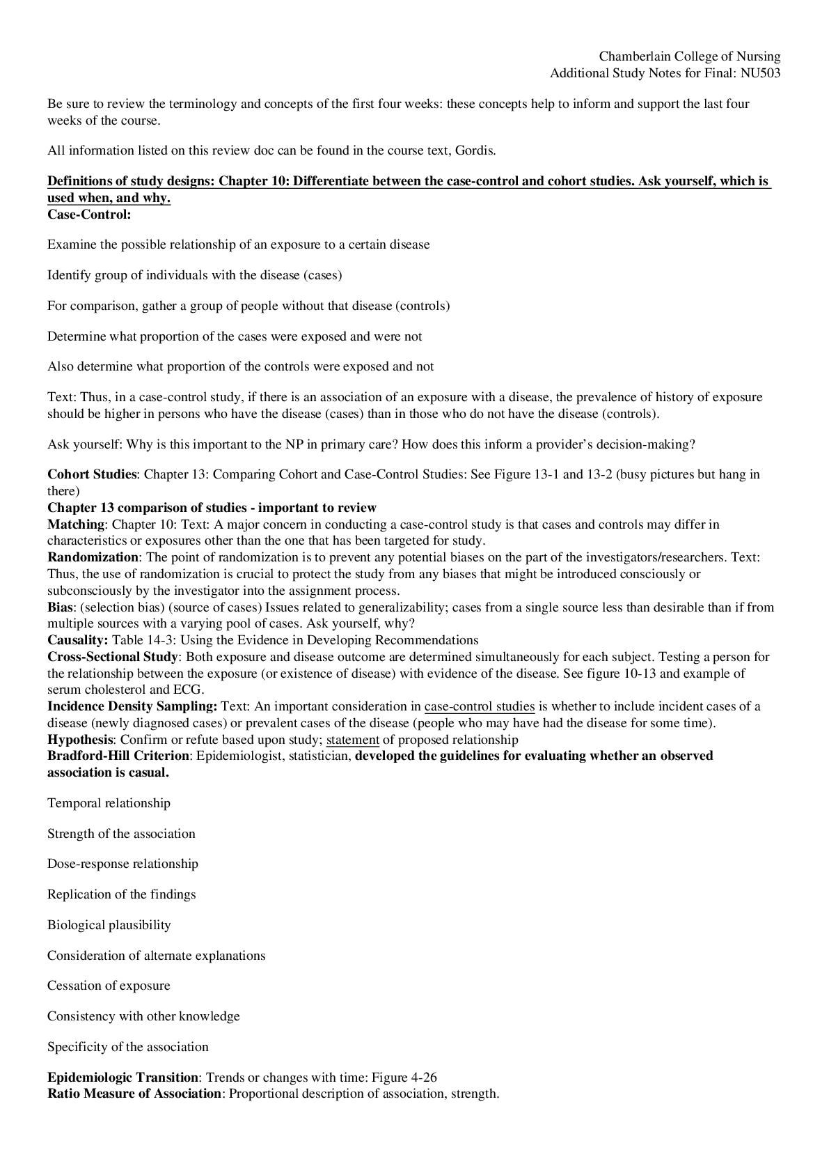 Preview image for NR 503 Final Exam Study Questions and Answers Best 2020 All Correct Answers Graded A